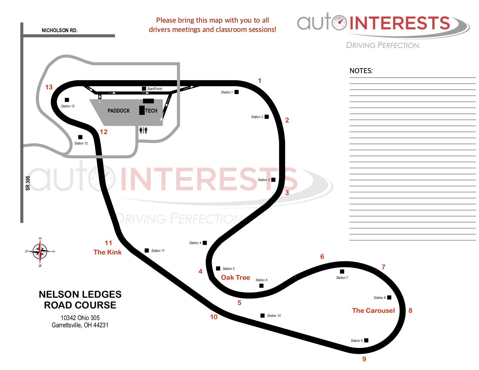 Nelson Ledges Road Course AutoInterests